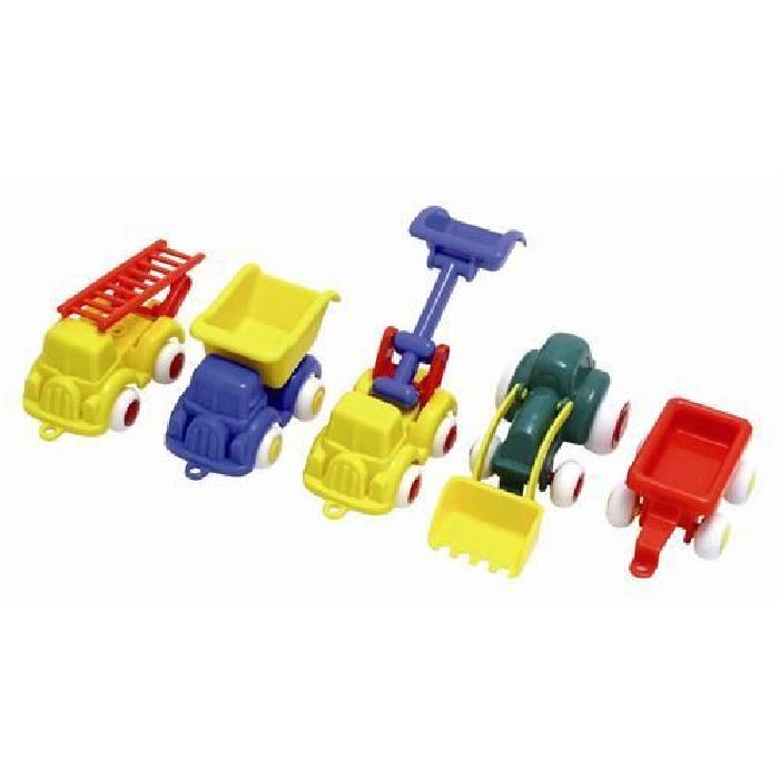 VIKINGTOYS - Boite cristal 5 engins mini Chubbies