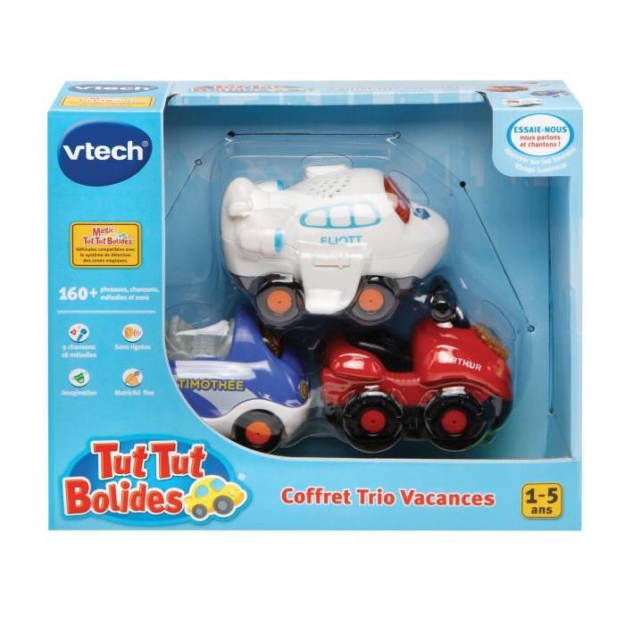 TUT TUT BOLIDES Coffret Trio Vacances