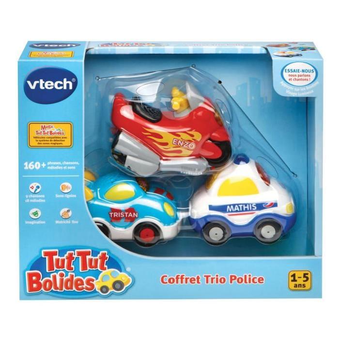 TUT TUT BOLIDES Coffret Trio Police