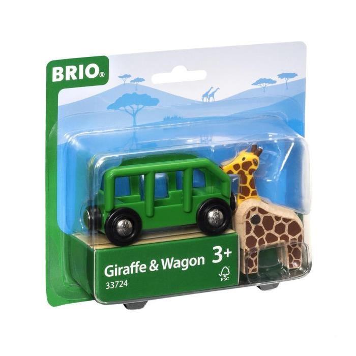 BRIO Wagon girafe