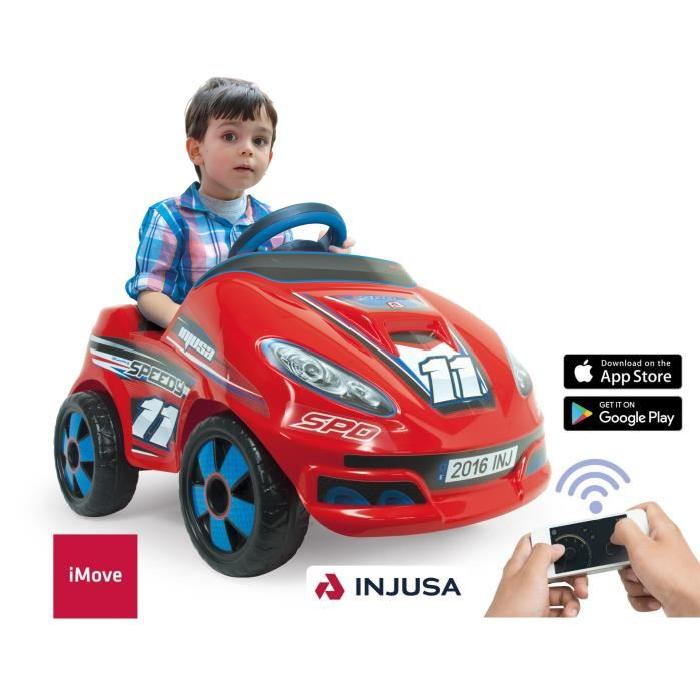 IMOVE Voiture électrique enfant avec télécommande parentale Speedy 6 volts