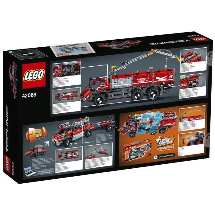 LEGO Technic 42068 Le Véhicule de Secours de l'Aéroport