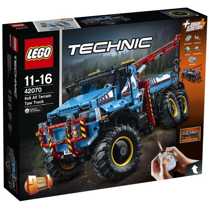 LEGO Technic 42070 La Dépanneuse Tout-Terrain 6x6