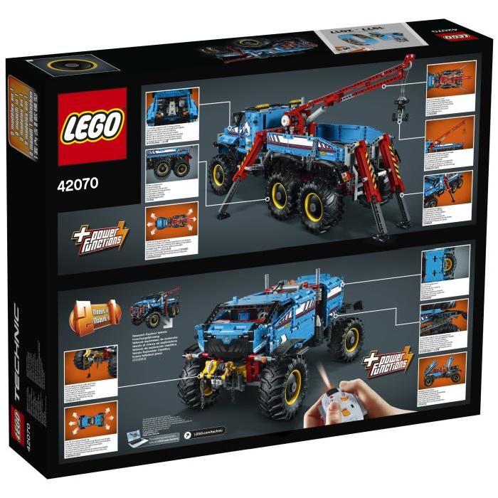 LEGO Technic 42070 La Dépanneuse Tout-Terrain 6x6