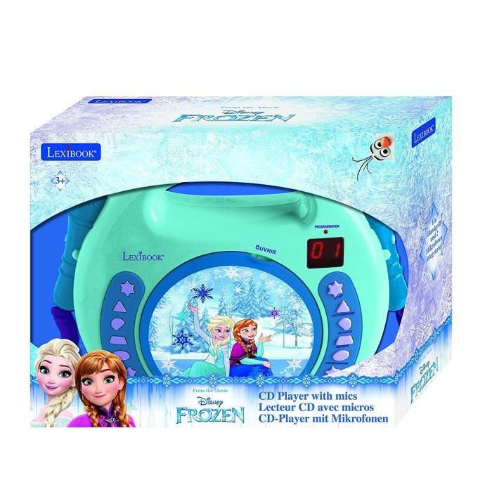 La Reine des neiges Lecteur Karaoke CD avec micros