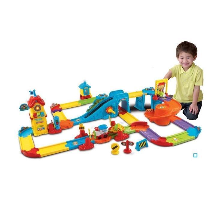 TCHOU TCHOU BOLIDES Mon Circuit Train Interactif