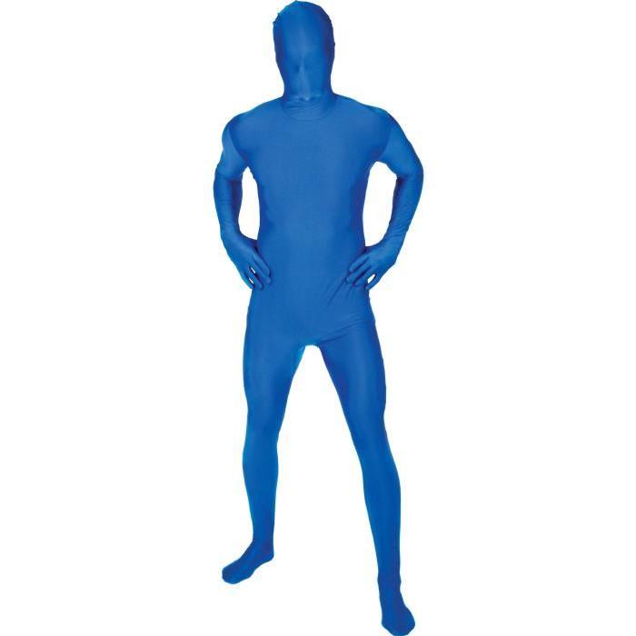 AMSCAN Costume Adulte Partysuit Bleu