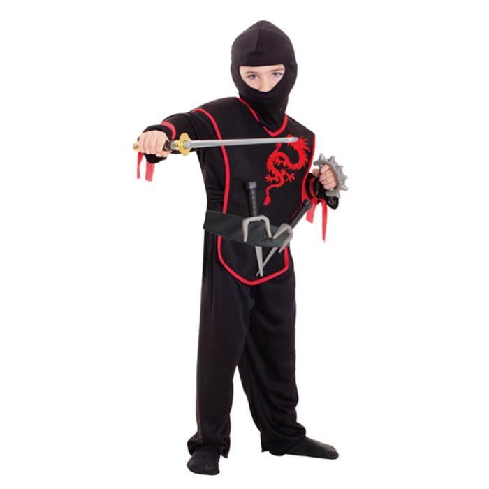 AMSCAN Costume Garçon + Accessoires - Ninja