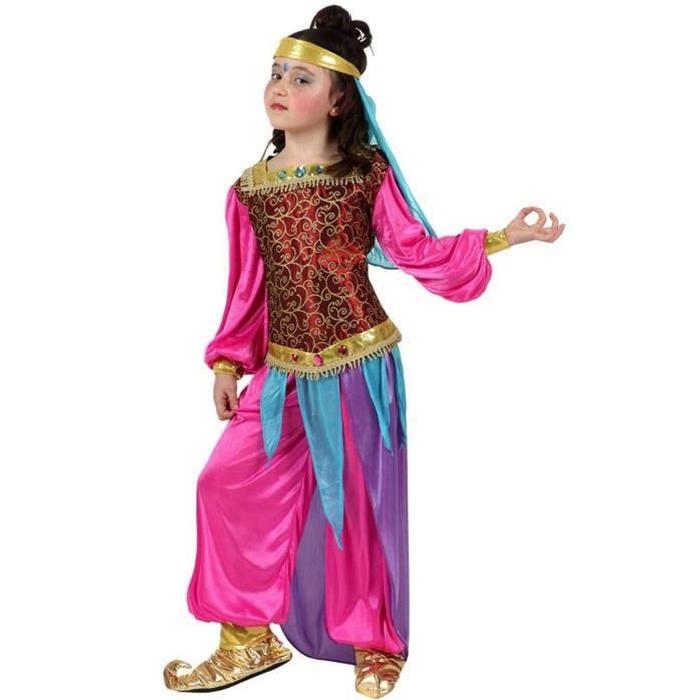 ATOSA Deguisement Danseuse Arabe Rose T1