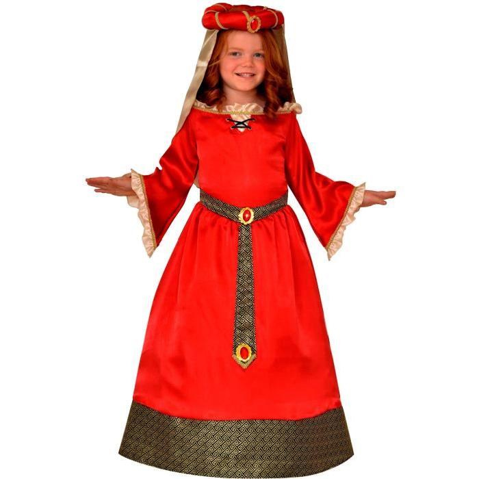 CESAR - F439 - Robe princesse médiévale - 3 / 5 ans