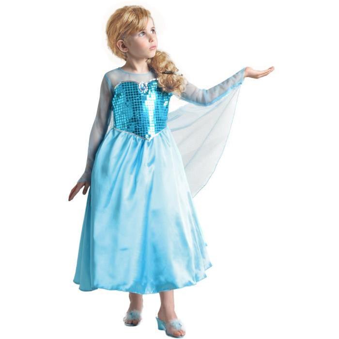 CESAR - F504 - Robe reine des Neiges - 3 / 5 ans