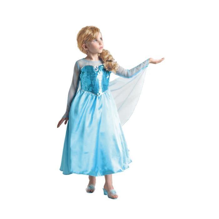 CESAR - F504 - Robe reine des Neiges - 8 / 10 ans