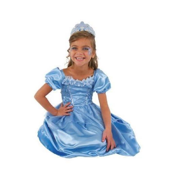 CESAR - C691 - Robe princesse Bleue - 5 / 7 ans