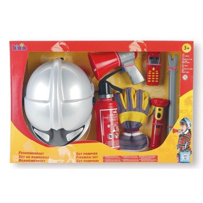 Set Pompier 7 pieces Casque "F1" Pompiers de Paris