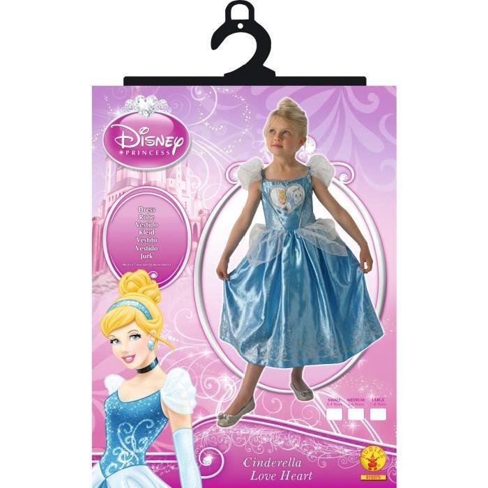 DISNEY PRINCESSES Déguisement Luxe LoveHeart Cendrillon