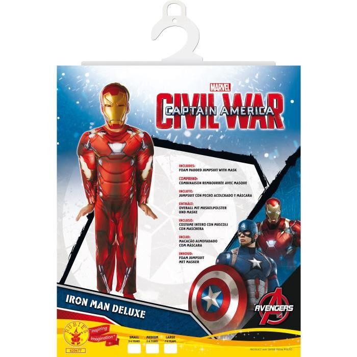 AVENGERS Déguisement Luxe Iron Man Guerre Civile