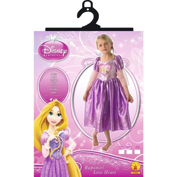 DISNEY PRINCESSES Déguisement Luxe LoveHeart Raiponce