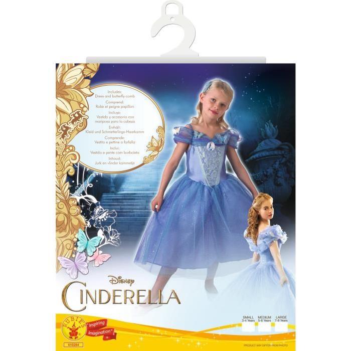 DISNEY PRINCESSE Déguisement de Luxe Cendrillon Le Film