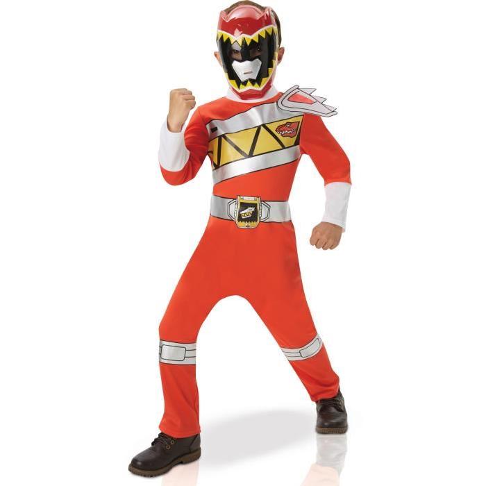 POWER RANGERS Déguisement Classique Power Rangers Dino Charge Rouge