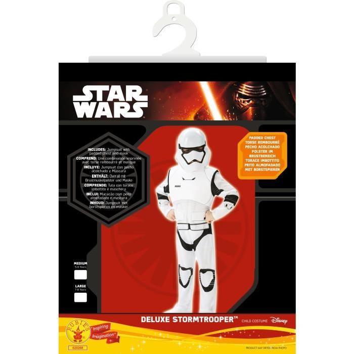 STAR WARS Déguisement Luxe StormTrooper