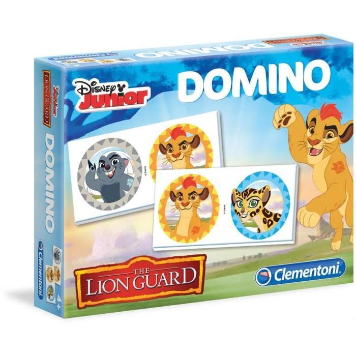 La garde du Roi Lion Domino de Clementoni