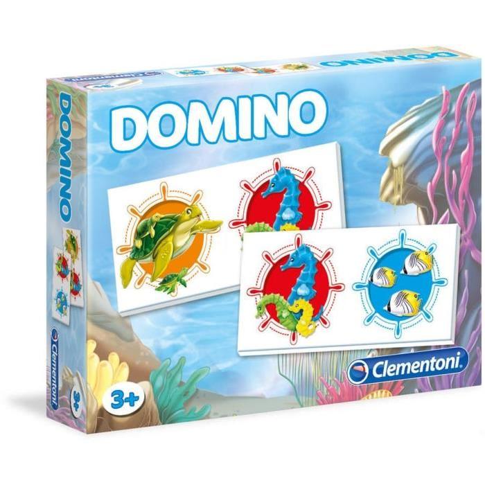 CLEMENTONI Domino Animaux de la Mer