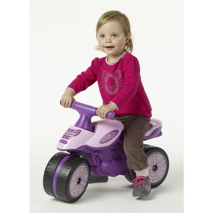 FALK Porteur Enfant Moto Princesse