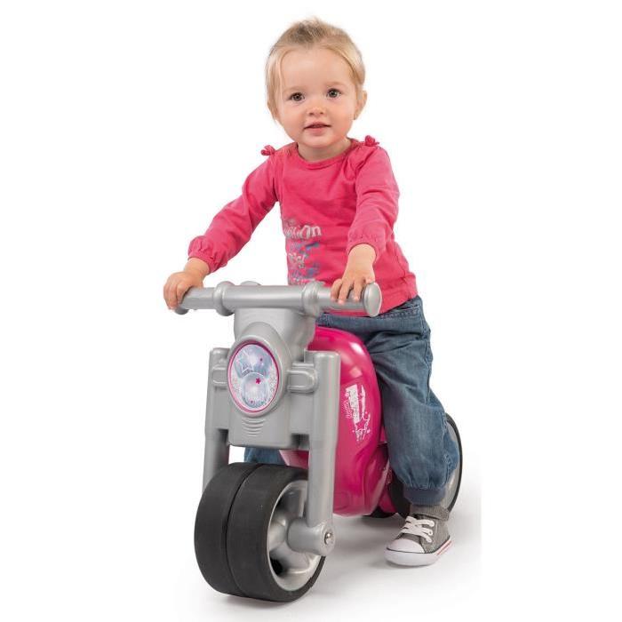 SMOBY Draisienne Moto Rose