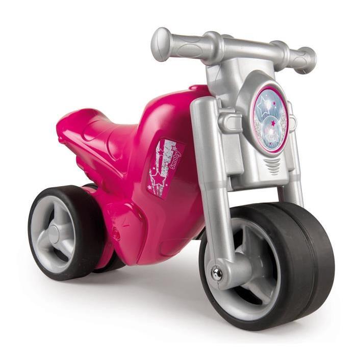 SMOBY Draisienne Moto Rose