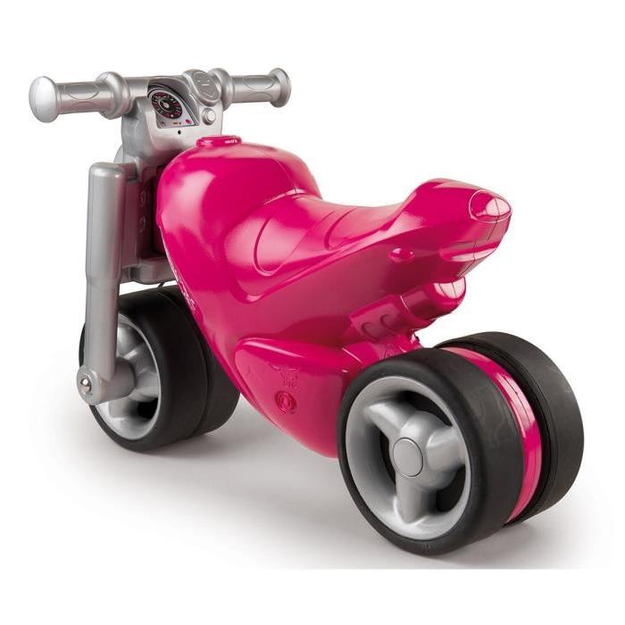 SMOBY Draisienne Moto Rose