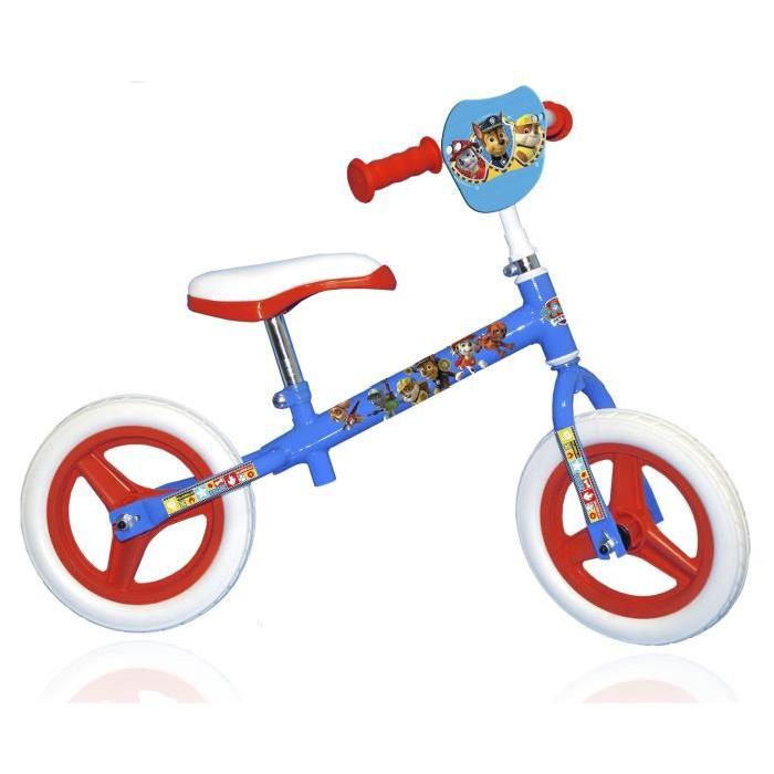 PAT'PATROUILLE Vélo Draisienne 10" 2/3 ans Enfant Garçon