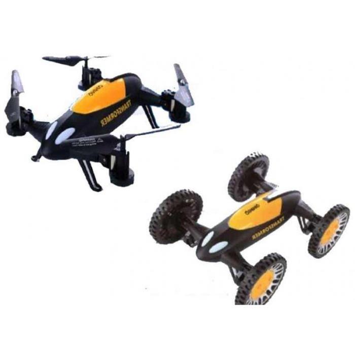 QIMMIQ Drone Transformer - Noir et orange