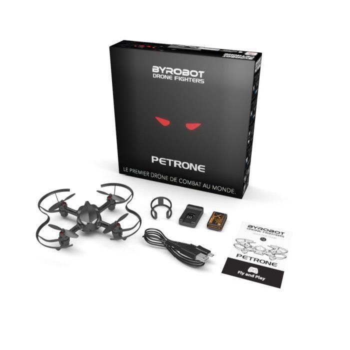 PNJ BY ROBOT PETRONE - Drone Petrone Fighter Bluetooth 4.0 - Noir