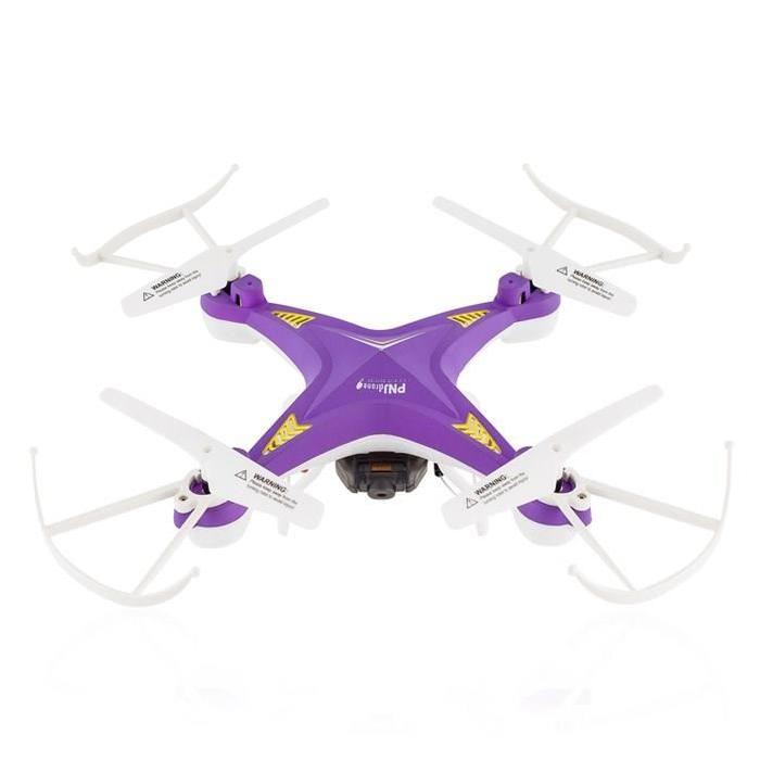 PNJ AERO 1 Drone avec caméra intégrée - WiFi et VGA - Flip 360° - Radio-commande 30m