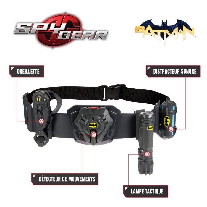 SPY GEAR- Ceinture Espion Deluxe Batman Spy Gear