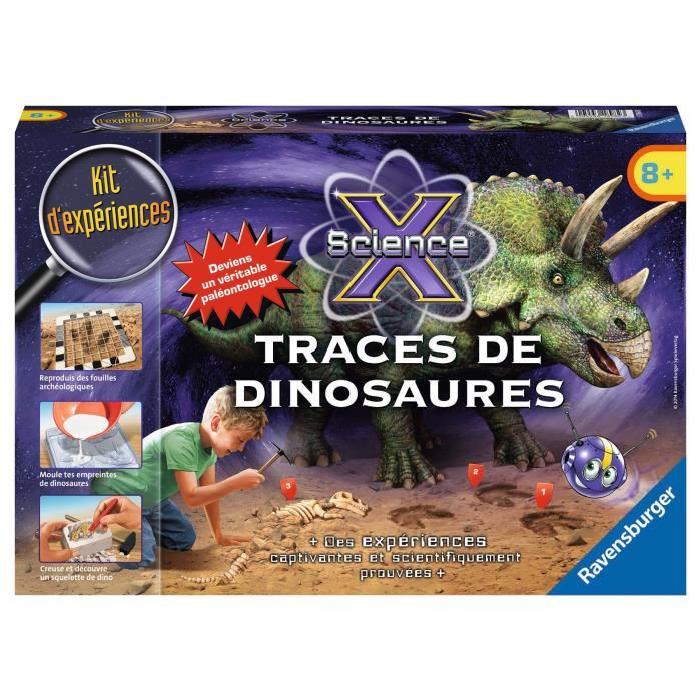 SCIENCE X RAVENSBURGER Traces de Dinosaures
