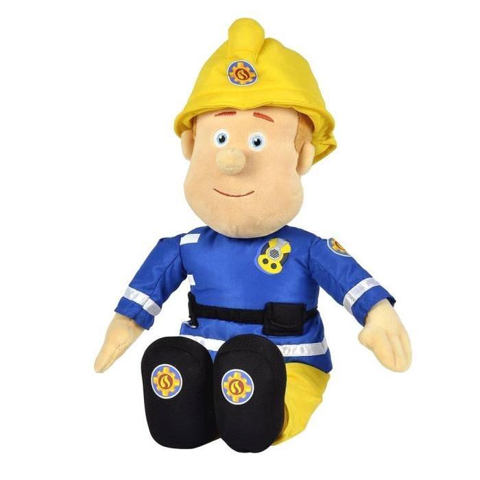 SAM LE POMPIER Figurine Corps Souple 45 cm