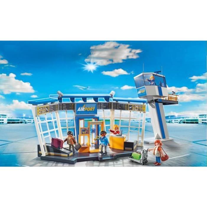 PLAYMOBIL 5338 Aéroport avec Tour de Contrôle