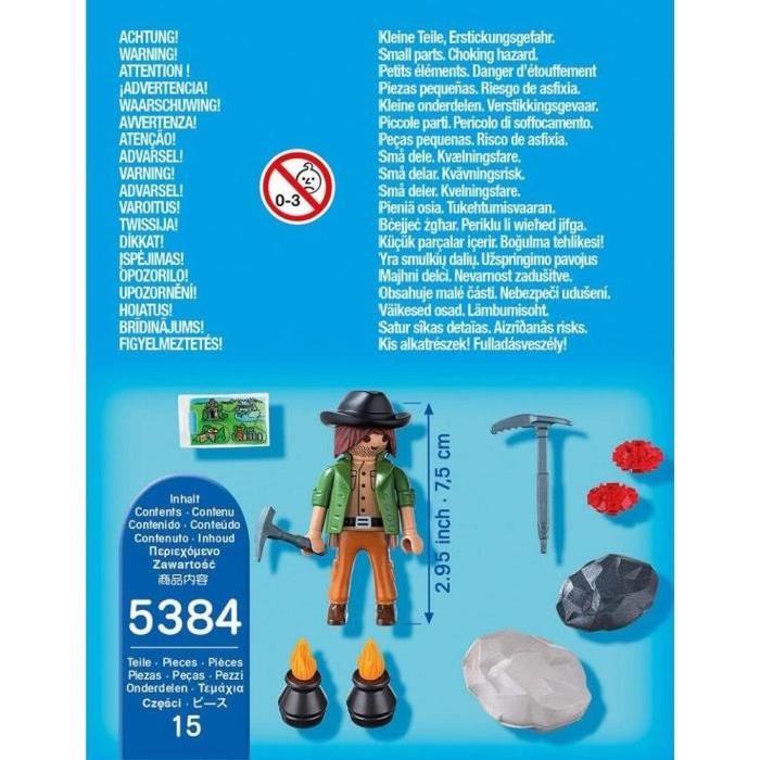 PLAYMOBIL 5384 Chercheur de Cristaux