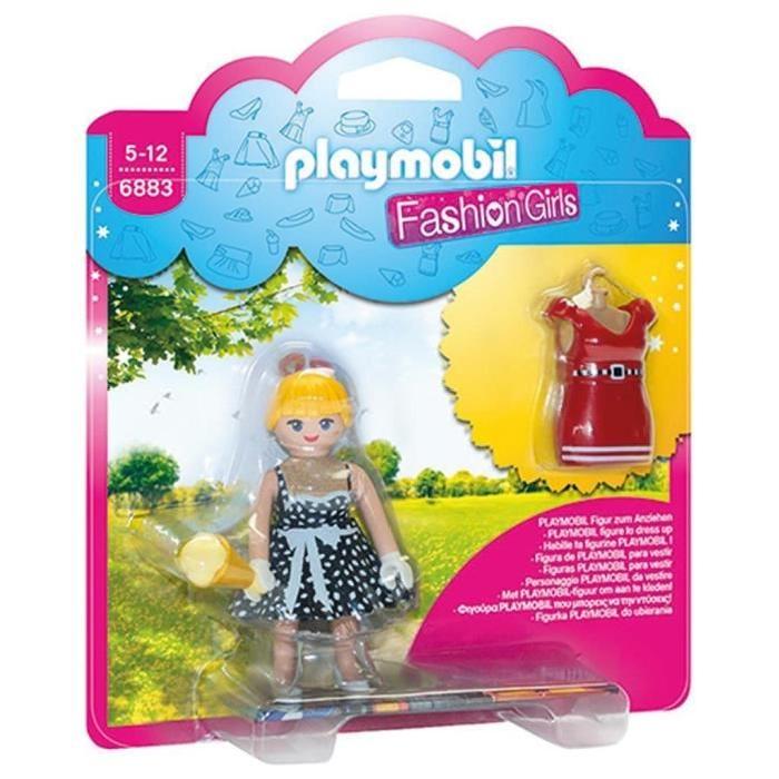 PLAYMOBIL 6883 Fashion Girl Tenue rétro