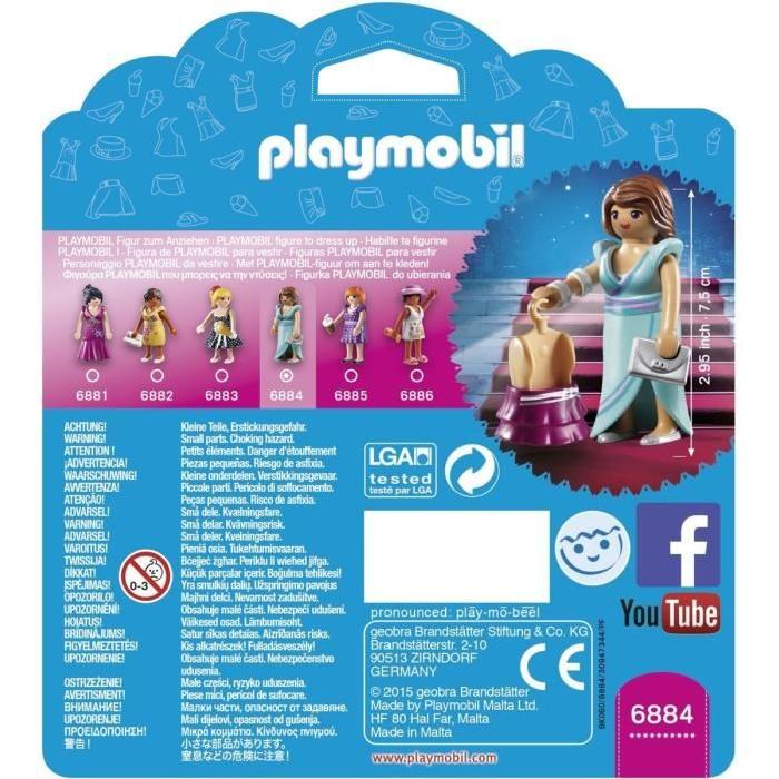 PLAYMOBIL 6884 Fashion Girl Tenue de Soirée