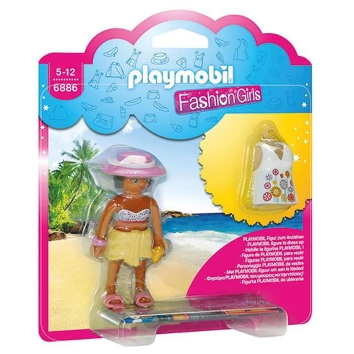 PLAYMOBIL 6886 Fashion Girl Tenue de Plage