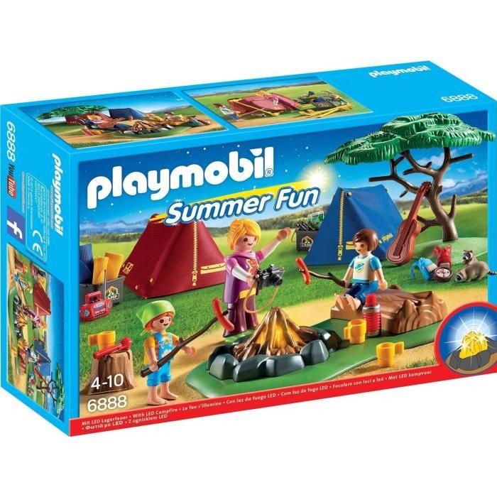 PLAYMOBIL 6888 Tentes avec Enfants et Animatrice