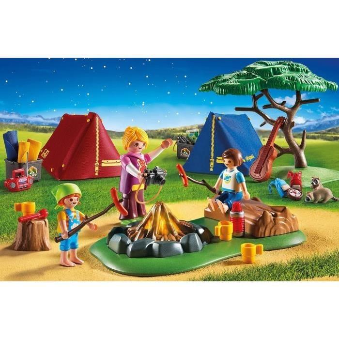 PLAYMOBIL 6888 Tentes avec Enfants et Animatrice