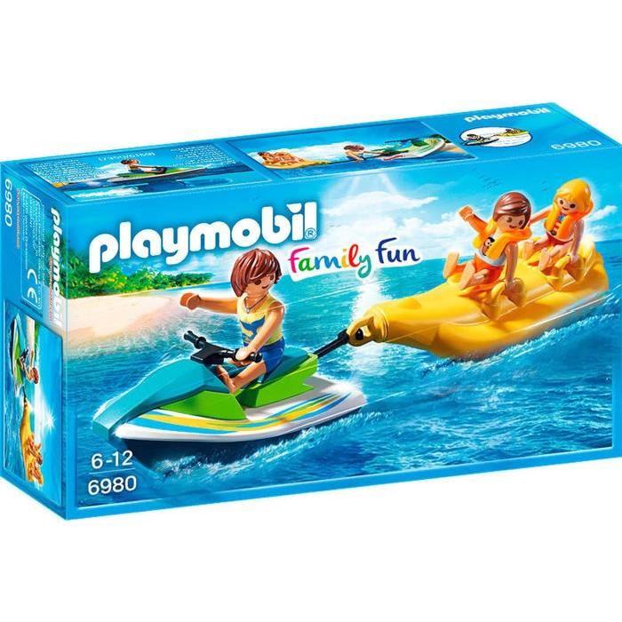 PLAYMOBIL 6980 Vacanciers avec Jet-Ski et Banane