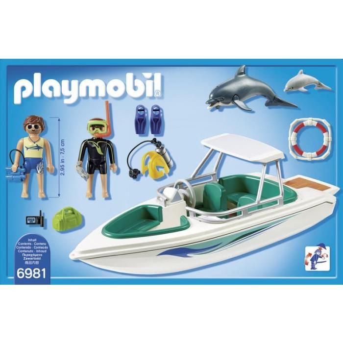 PLAYMOBIL 6981 Bateau de Plongée