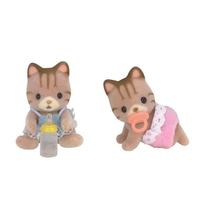 SYLVANIAN FAMILIES 5188 Jumeaux Chats Tigre