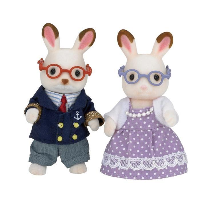 SYLVANIAN 5190 - Grands-Parents Lapin Chocolat