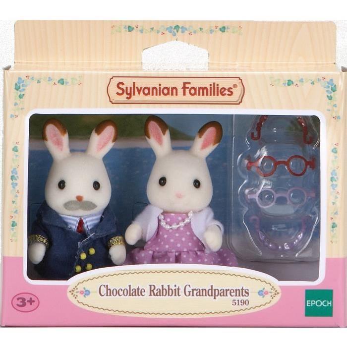 SYLVANIAN 5190 - Grands-Parents Lapin Chocolat