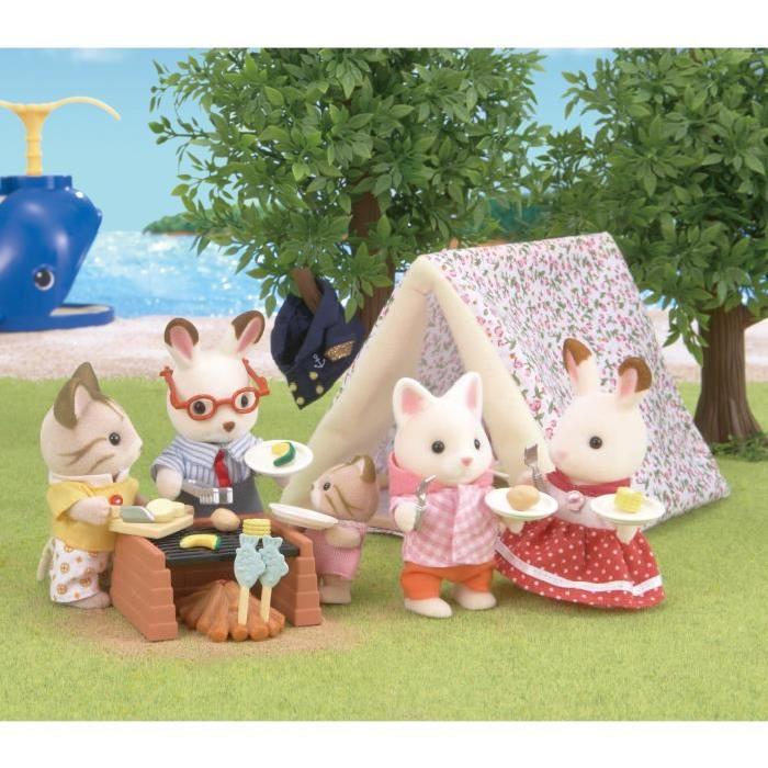 SYLVANIAN FAMILIES Set Camping de Bord de Mer